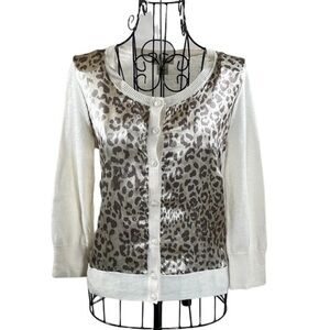 Lucky Brand | Leopard Print Blouse